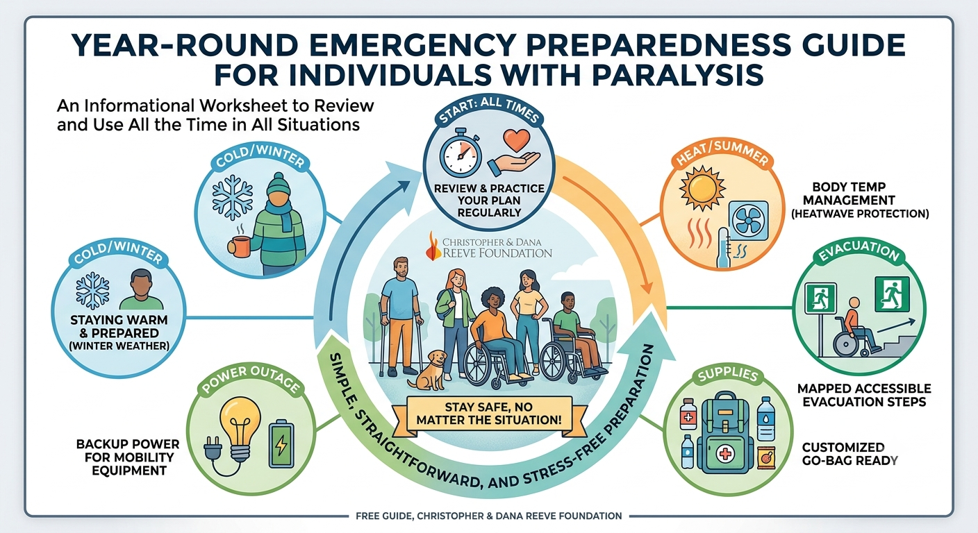 Are You Prepared in Case of Emergency? NorCal SCI Has Your Back!