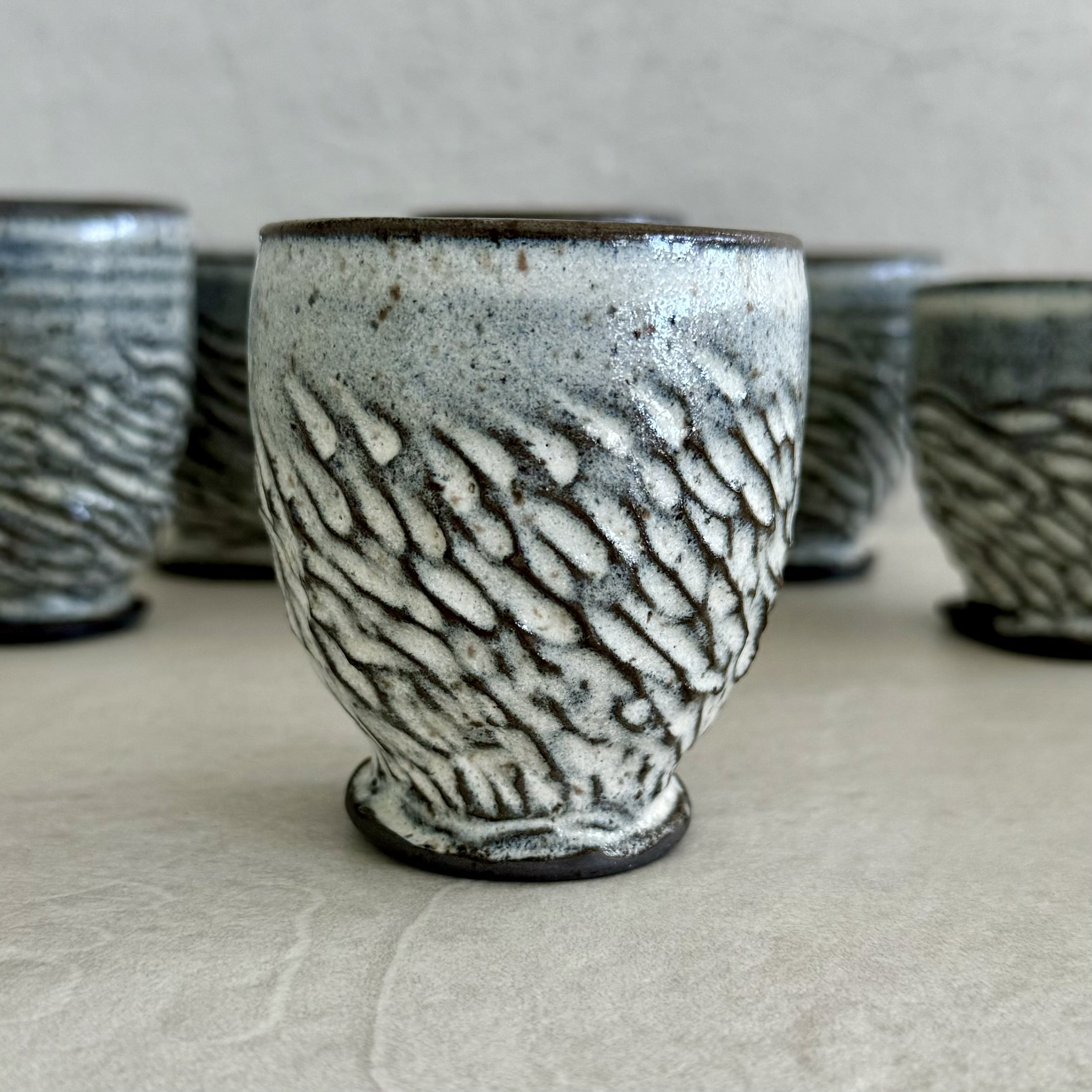 Textured Shot Glass