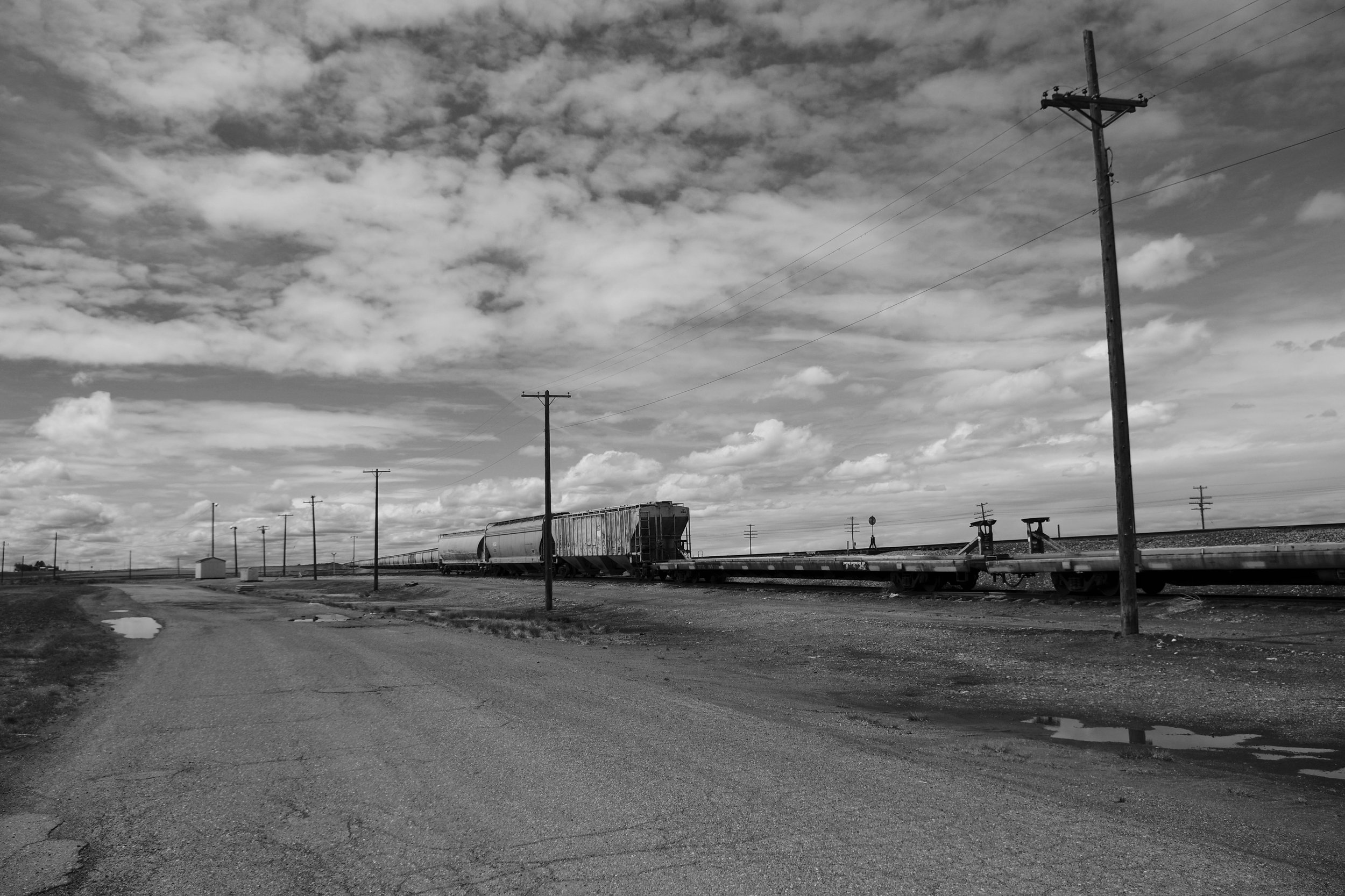 Railroad near Minidoka, Idaho