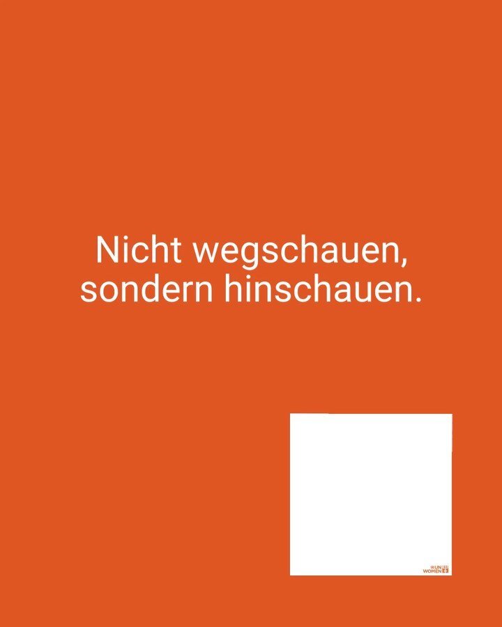 🟠🚫 Stopp Gewalt gegen Frauen! 🚫🟠
Mit der weltweiten 16-t&auml;gigen Aktion &bdquo;Orange the World&ldquo; wird ab heute ein Anliegen in den Mittelpunkt ger&uuml;ckt, das an 365 Tagen im Jahr selbstverst&auml;ndlich sein muss: entschlossen gegen j