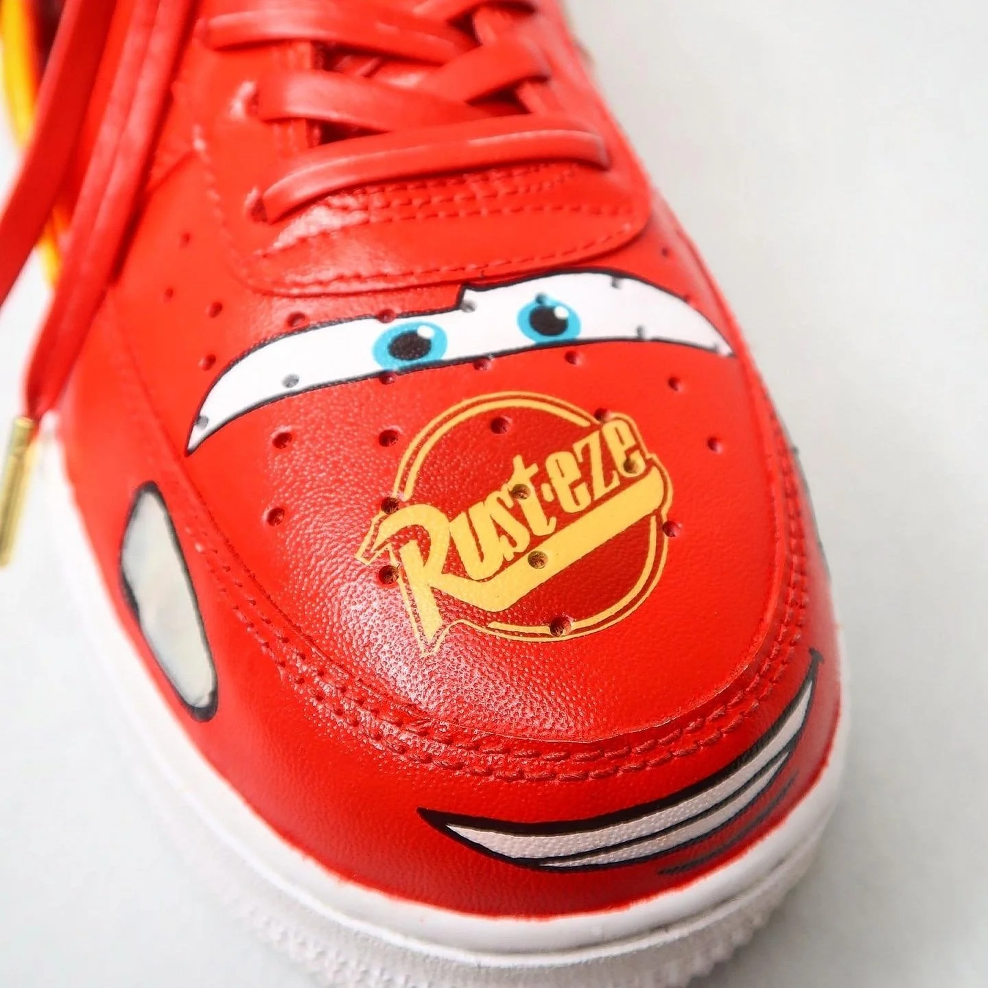 Custom Lightning Mcqueen Air Force Painted Lightning McQueen