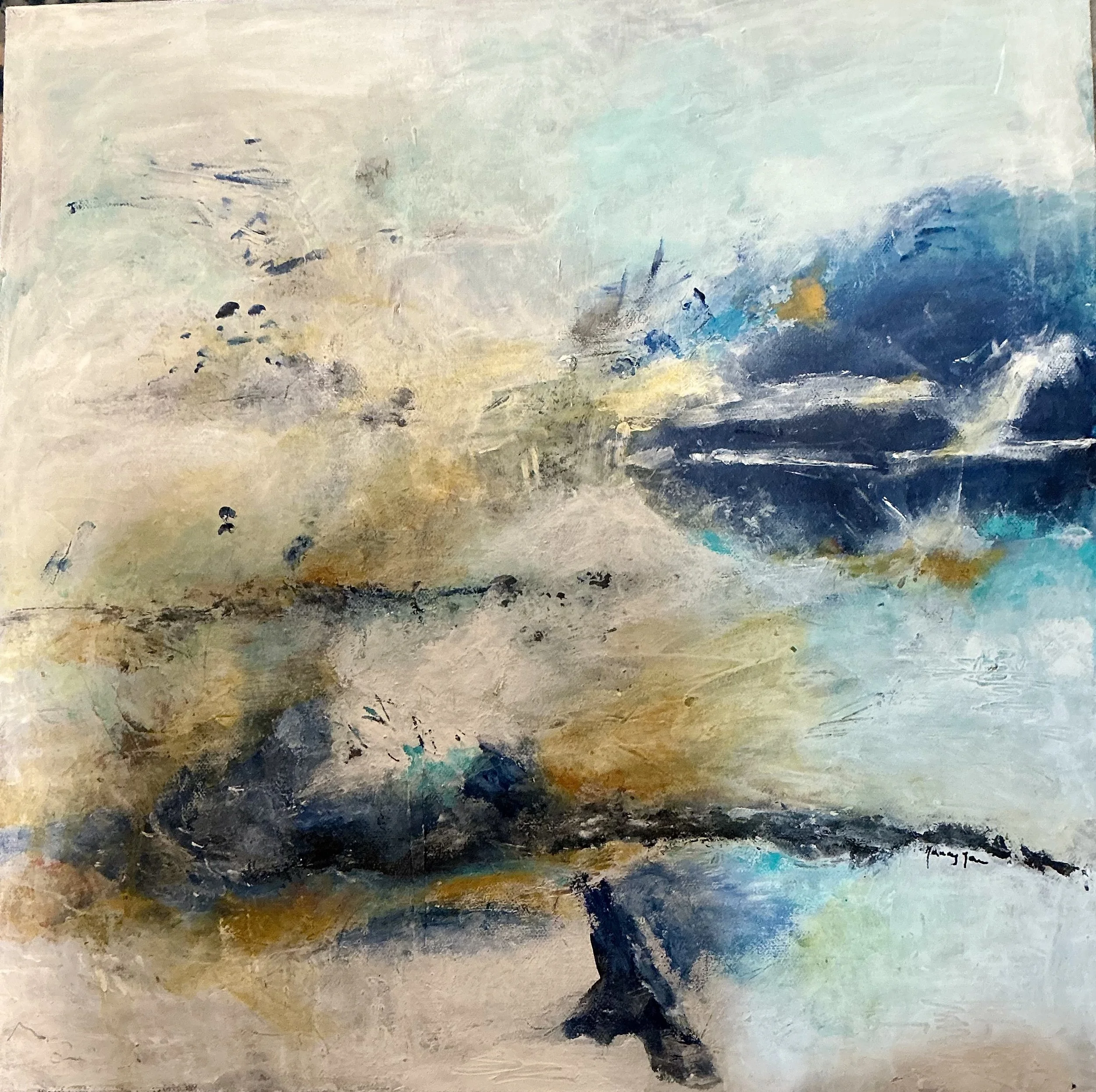 Quietude 18" x 18" $440
