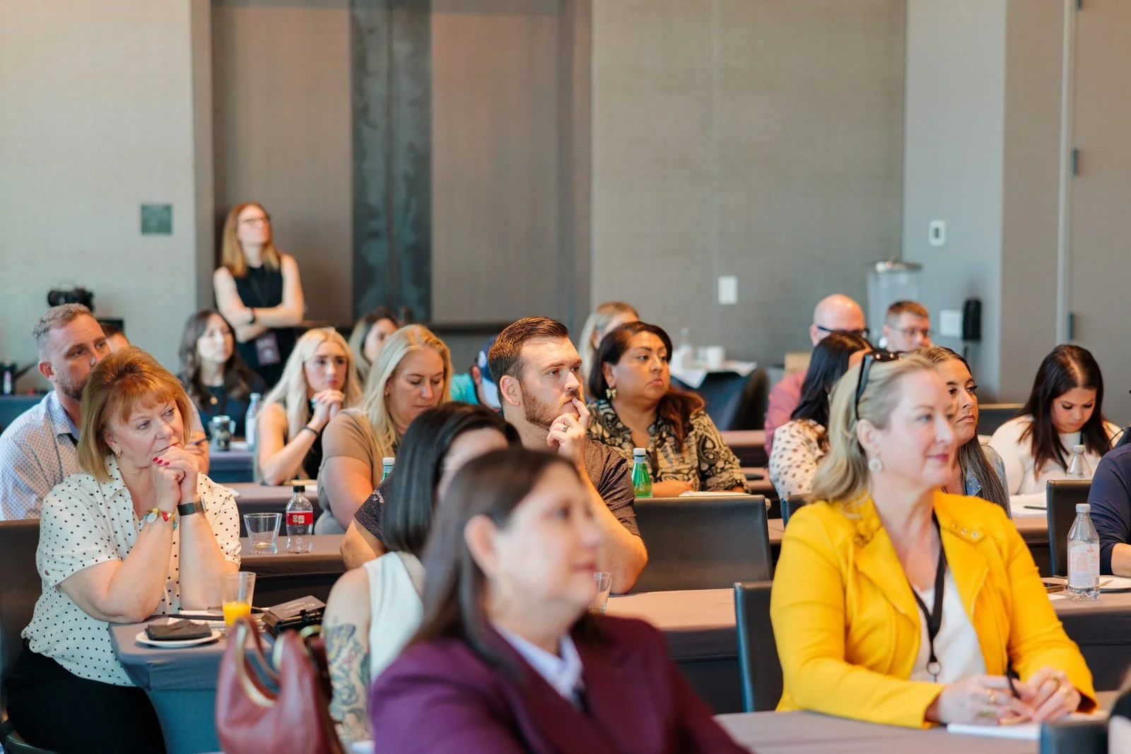Forte Sales Summit 2026 · The audience follows a conference session.