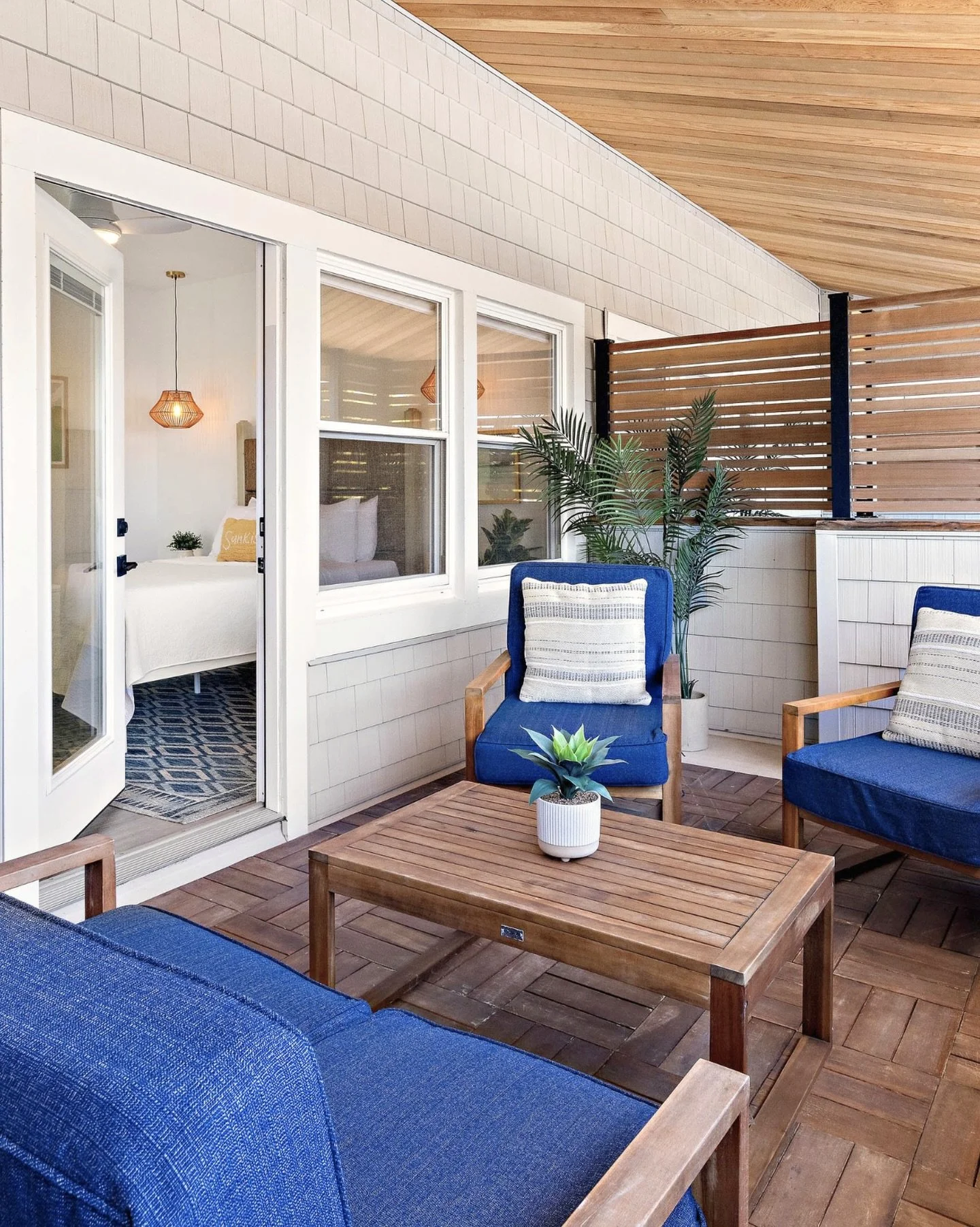 A room, but better&mdash; because it comes with a deck. We&rsquo;re back this weekend LBI.