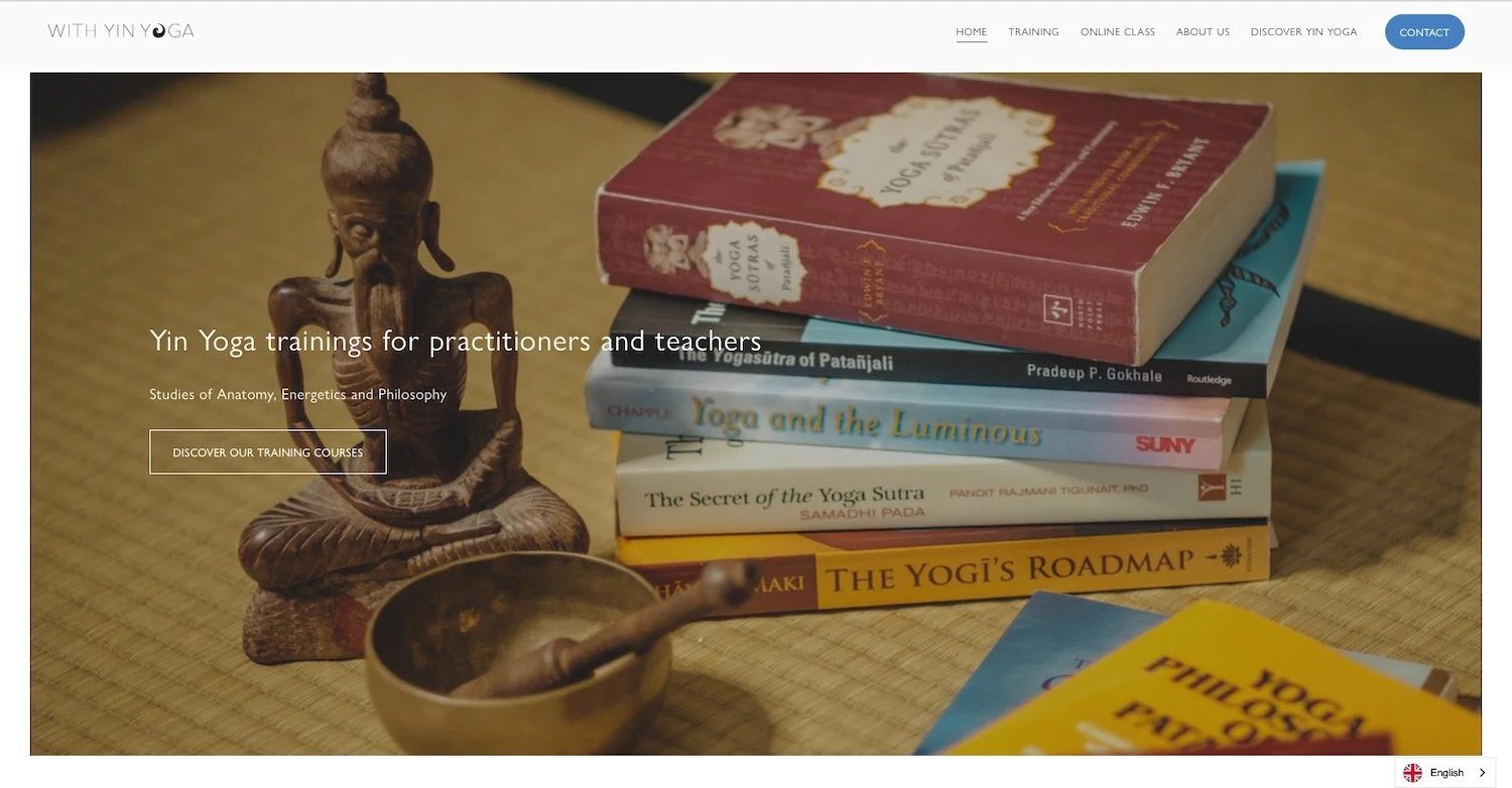 With Yin Yoga