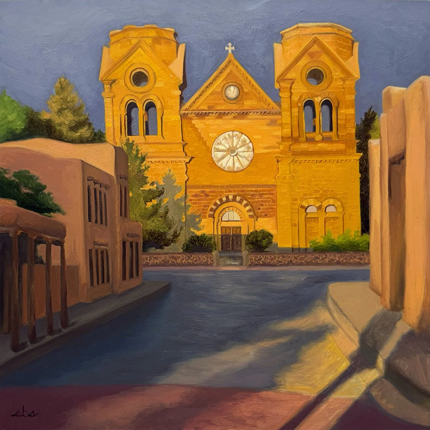    “Golden Cathedral”    
oil on cradled panel . 10 x 10” . $625