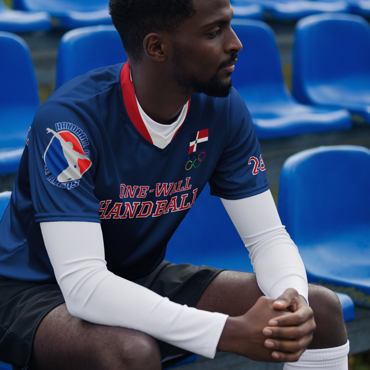 Olympic One-Wall Handball Dominican Republic Jersey — Handball Of