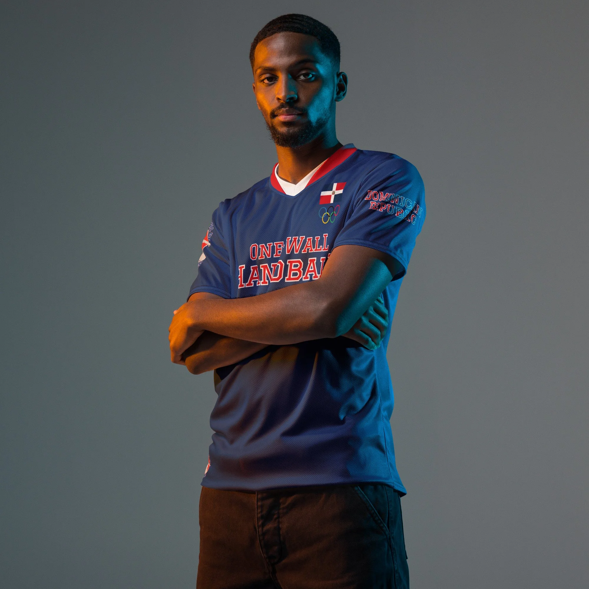 Olympic One-Wall Handball Dominican Republic Jersey