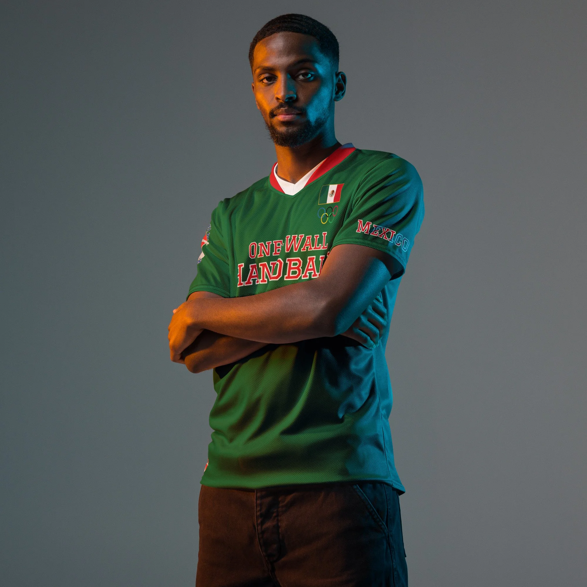 Olympic One-Wall Handball Mexico Jersey