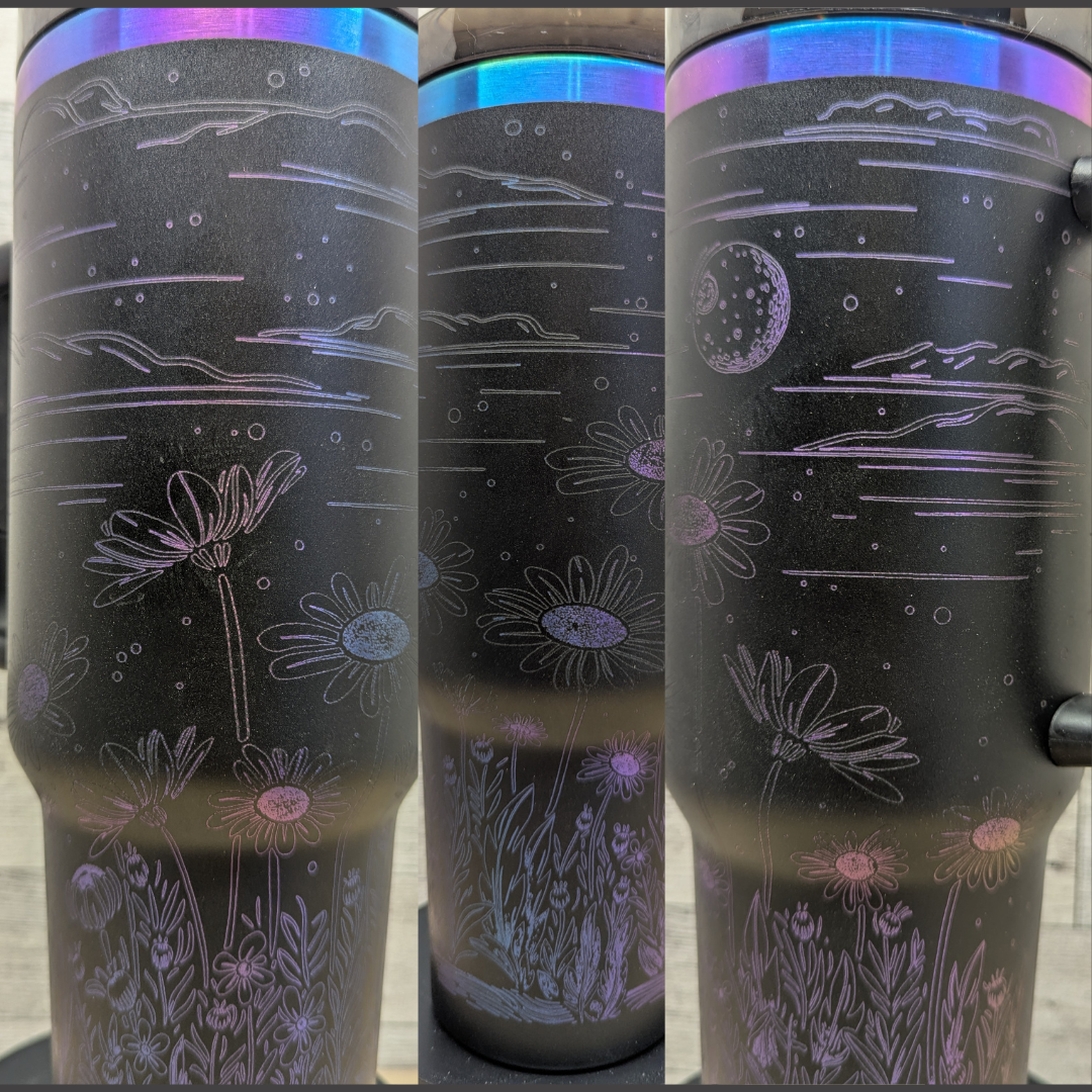 Daisy-40 oz Laser Etched