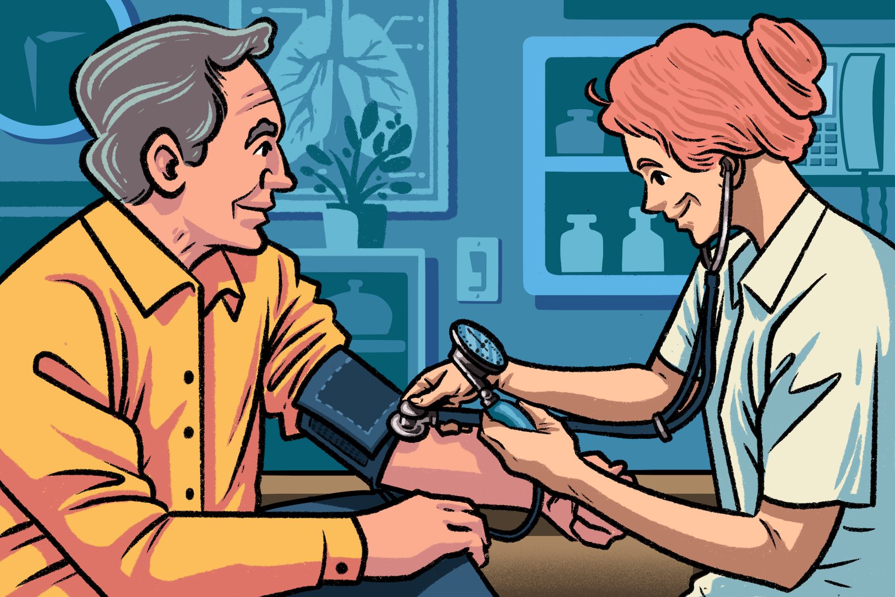 Editorial Illustrations for Naperville Magazine