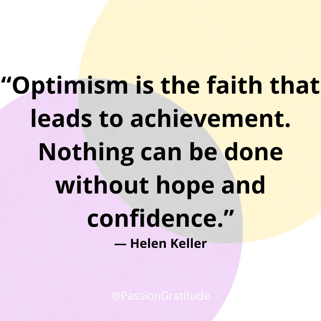 Optimism quotes — The Introvert Healer