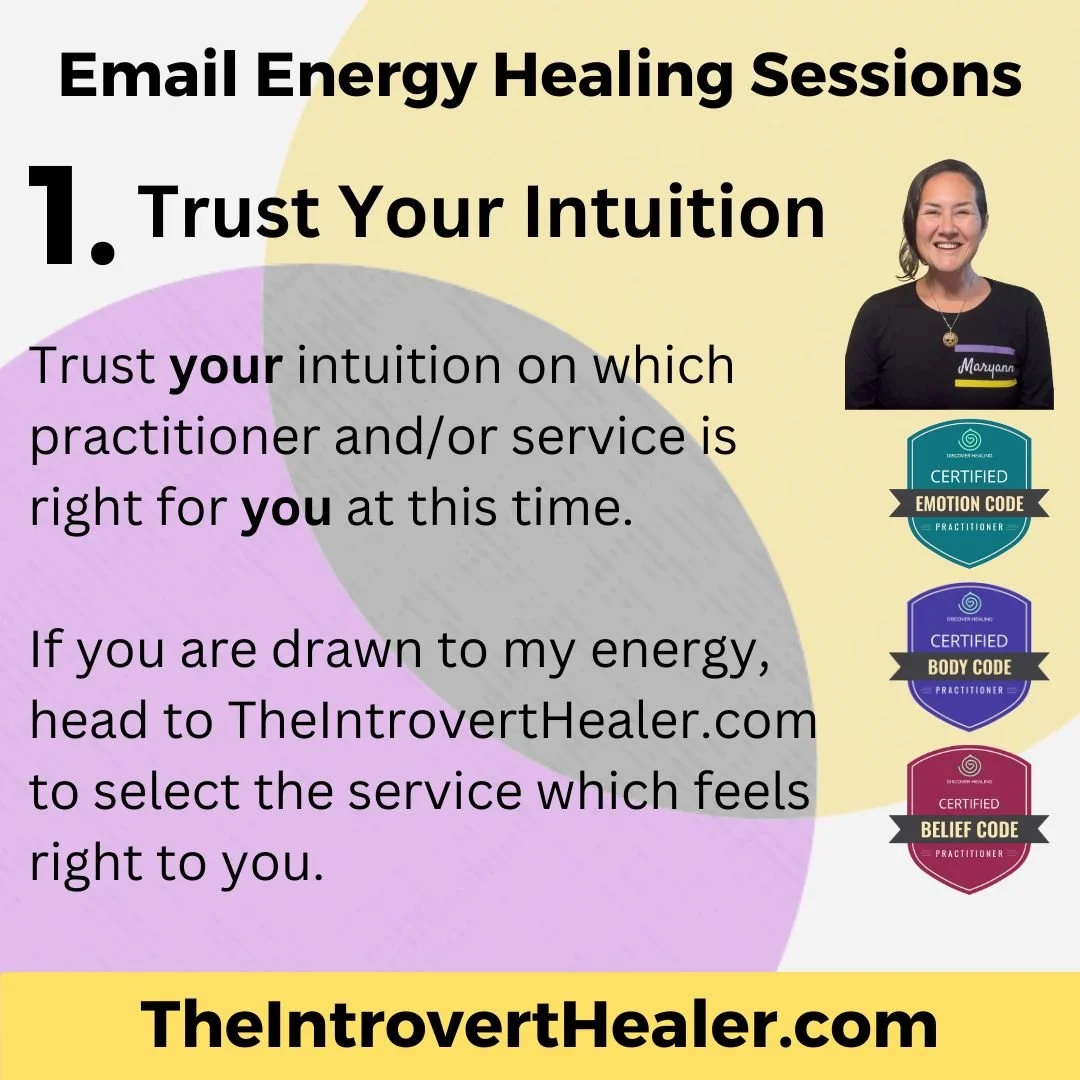 Step 1: Trust Your Intuition