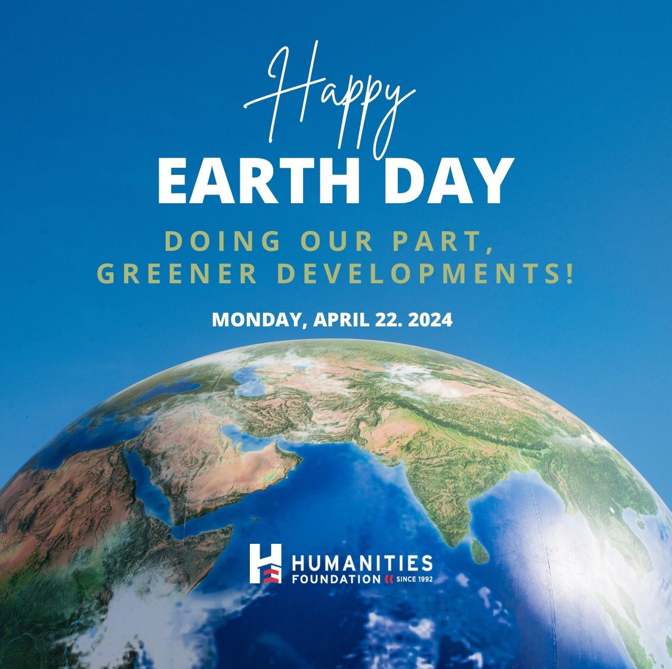 🌍 Developing communities that honor our planet 🌱 We are proud that many of our developments have the distinction of being EarthCraft Certified, LEED Certified, and/or designated as a Green Community. Happy Earth Day from Humanities Foundation! 🌍🌿