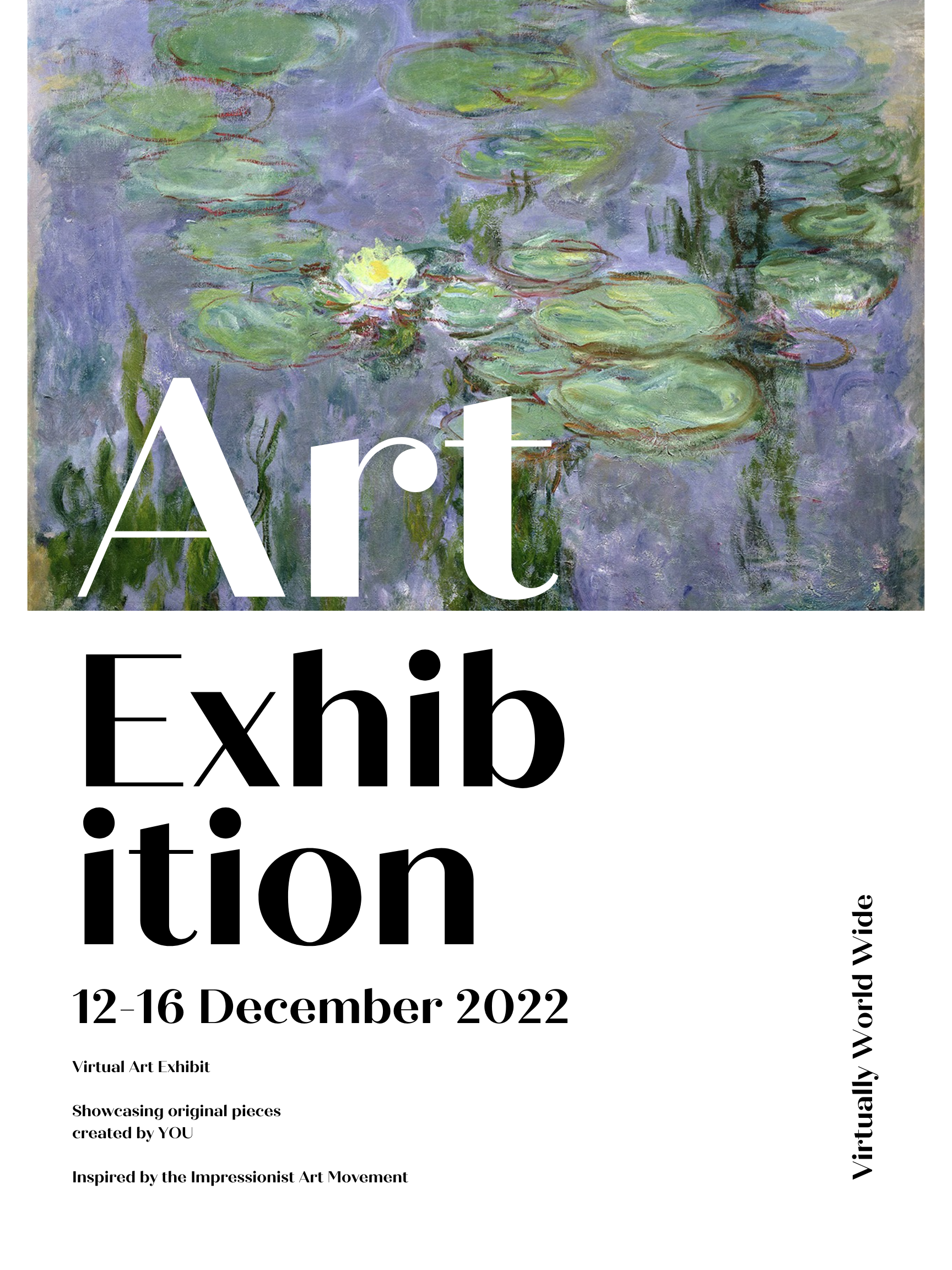 Art Exhibit Flyer