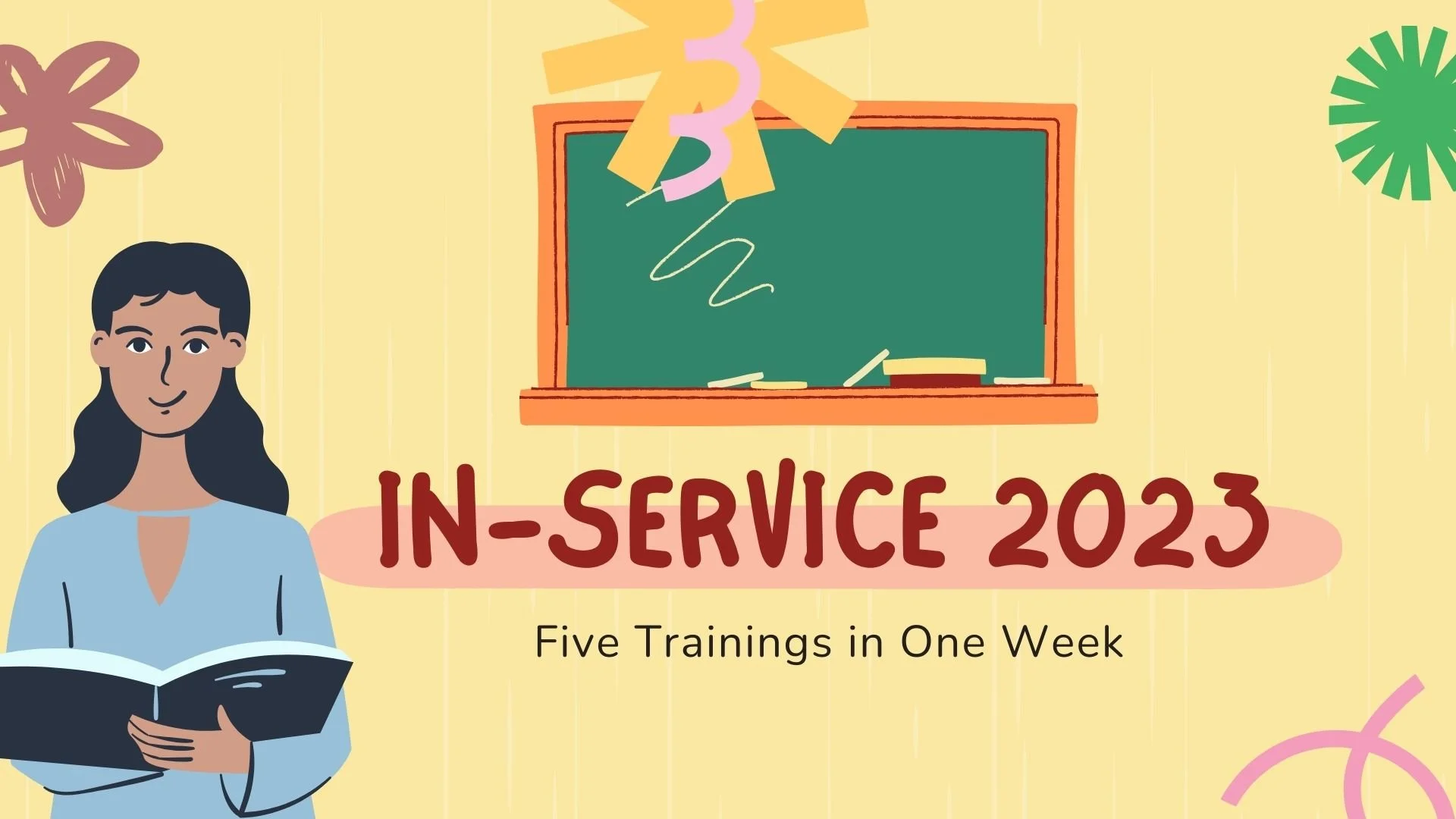 In-service 2023: Five Trainings in One Week