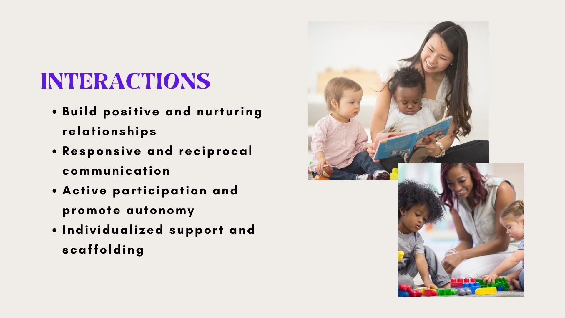 Interactions Slide