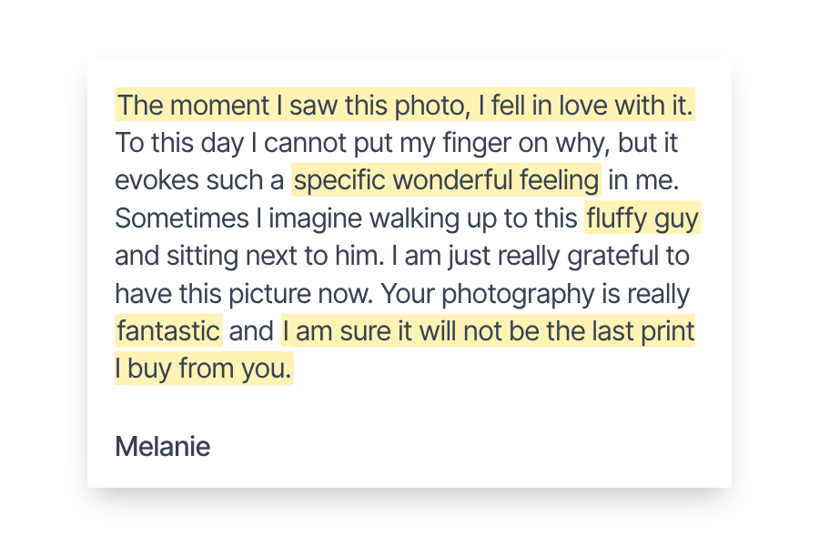 Review from Melanie