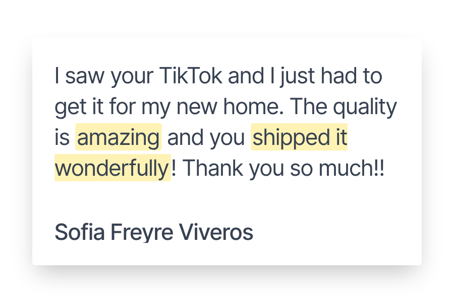 Review from Sofia Freyre Viveros