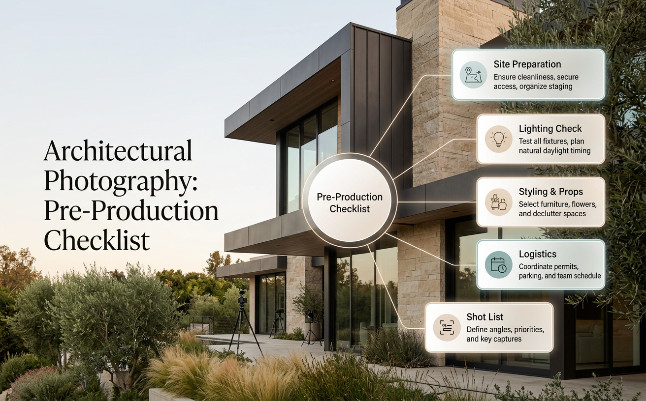 Architectural Photography: Pre-Production Checklist