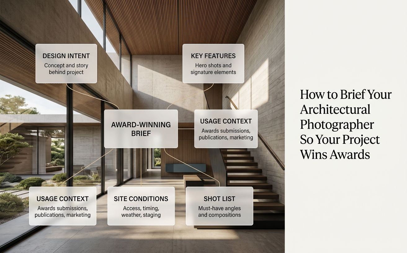How to brief your architectural photographer so your project wins awards