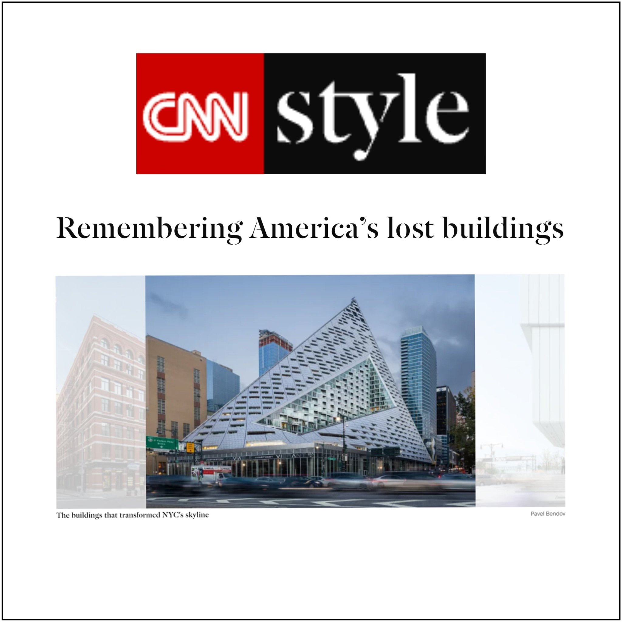 New Architecture New York featured in CNN