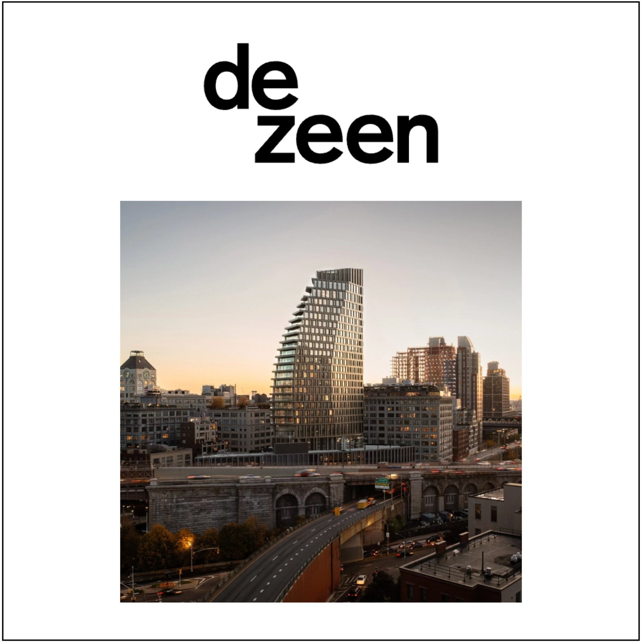 Olympia Dumbo featured in Dezeen Pavel Bendov