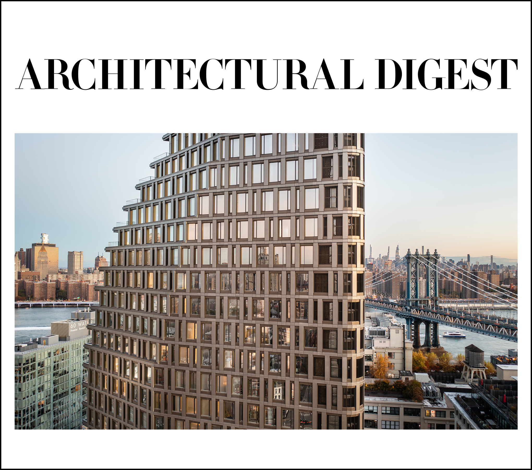 Olympia Dumbo inArchitectural Digest Pavel Bendov