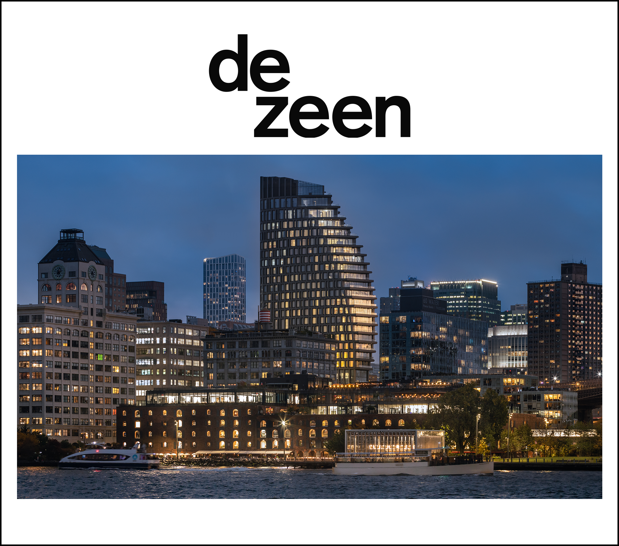 Olympia Dumbo featured in Dezeen Pavel Bendov