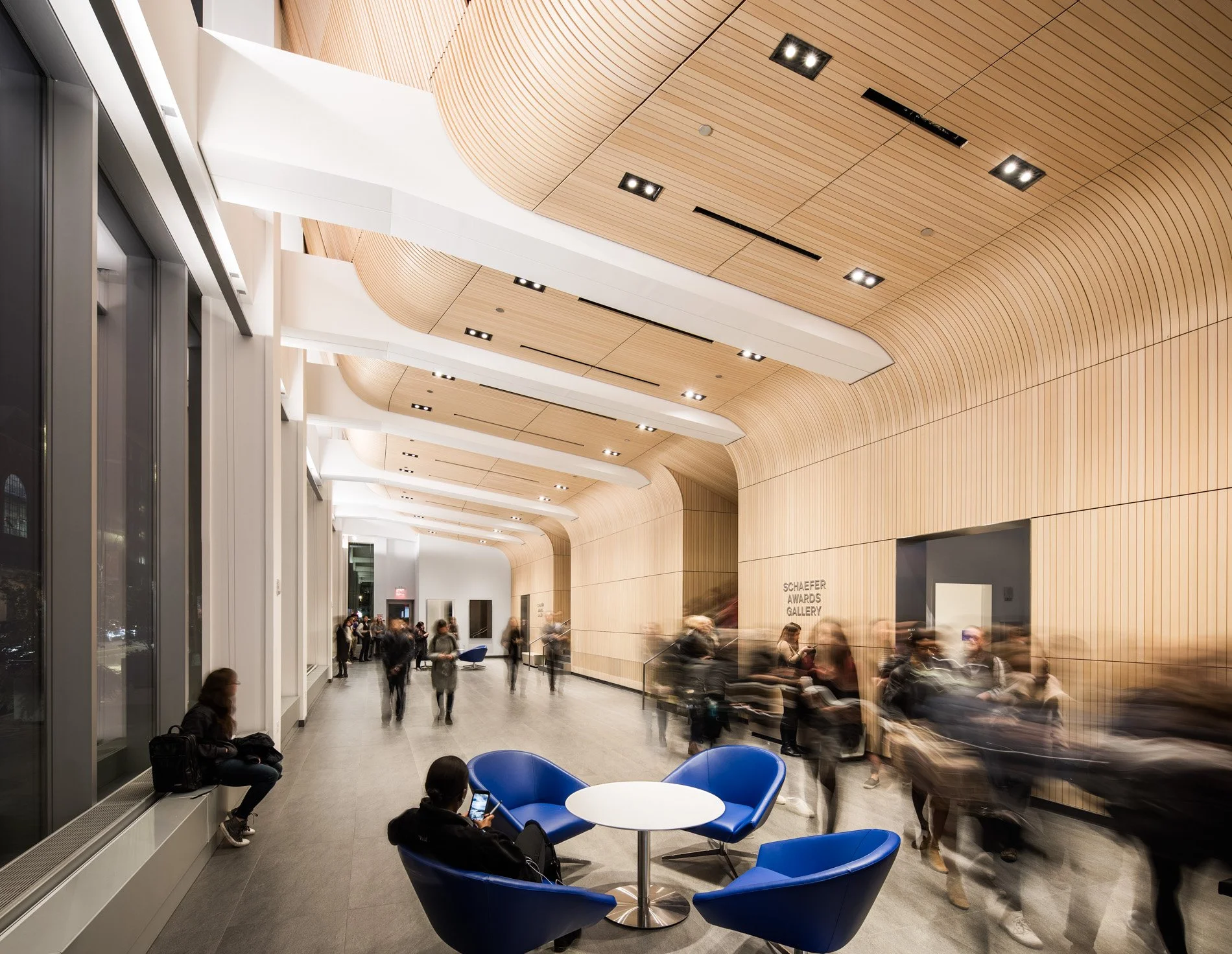 Aluminum Auditorium at Columbia University Medical Center - MdeAS Architects