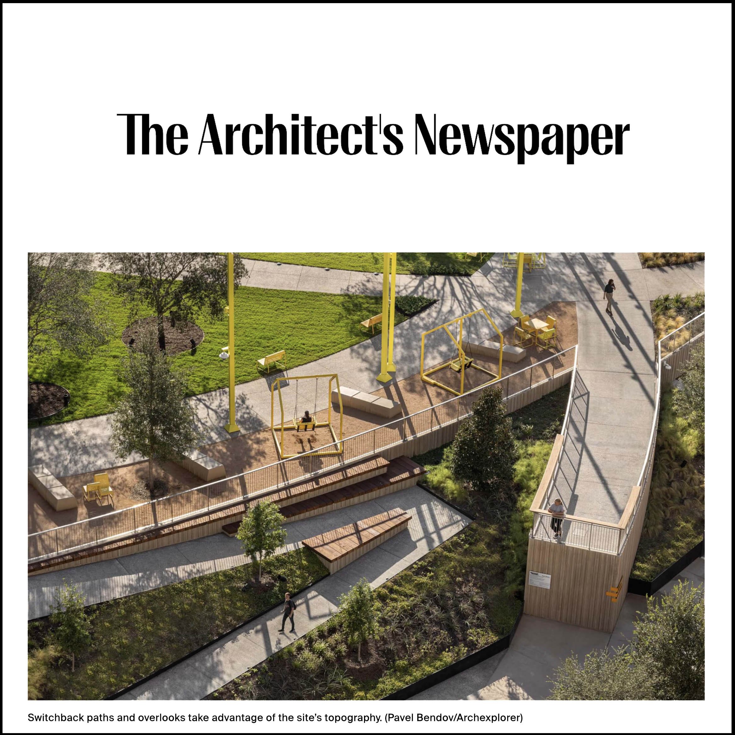 Lynn Wyatt Square in The Architect's Newspaper