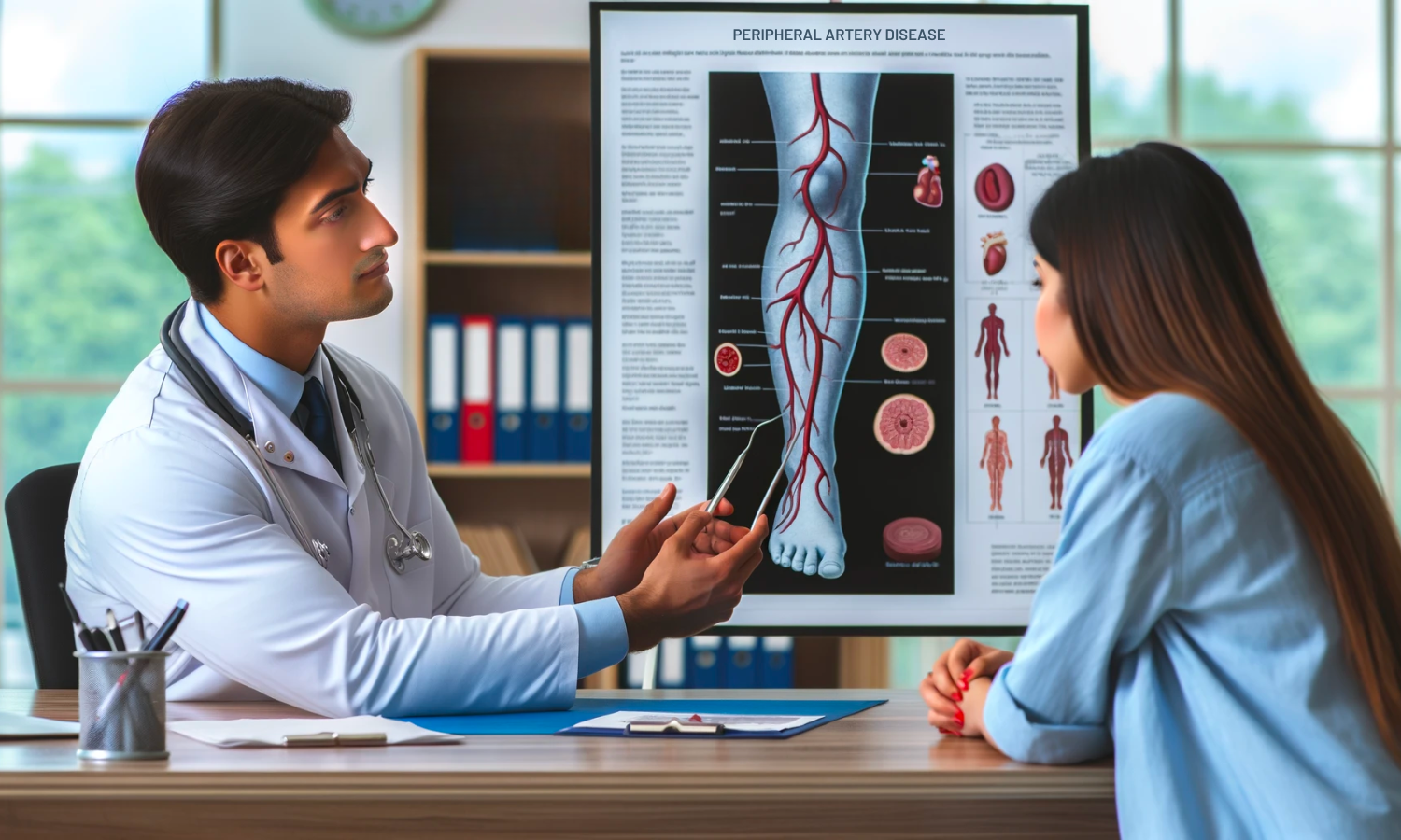 Does Peripheral Artery Disease Cause Blue Feet?