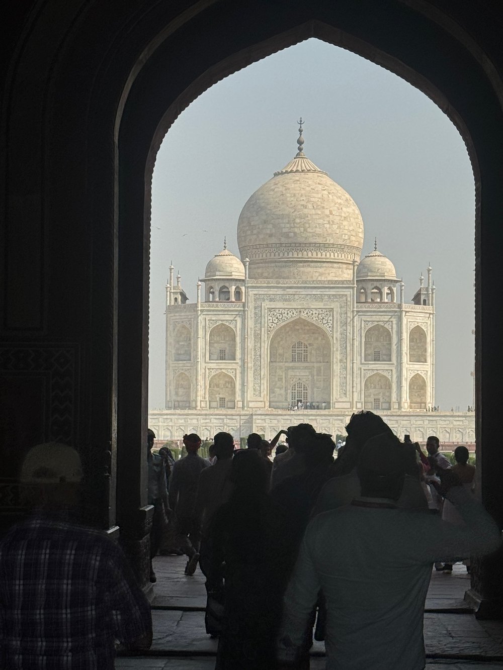 The Taj Mahal, or Love Temple, as my friend says