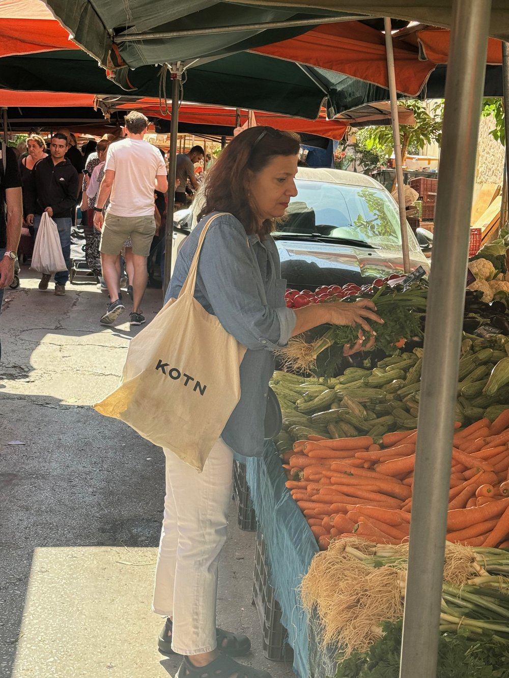Diane + Athens farmers market = yum