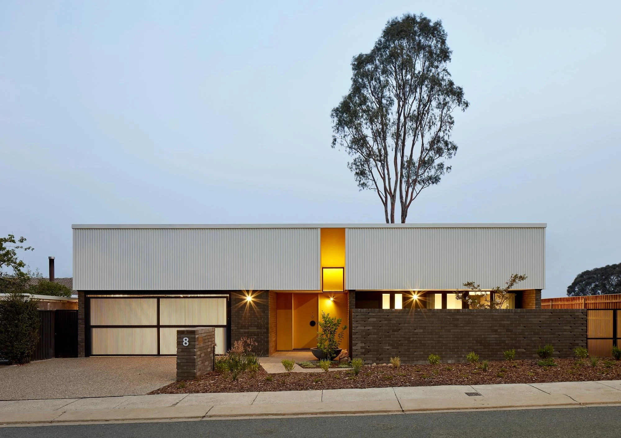 Lemon Wedge House Canberra by Philip Leeson Architects. 
Winner of the The Malcolm Moir and Heather Sutherland Award for Residential Architecture 2020.