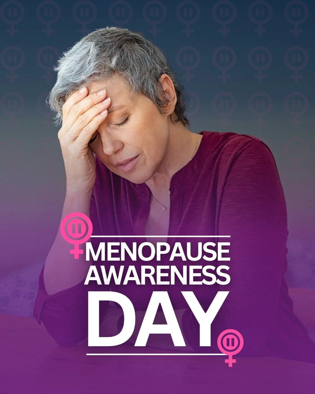 🌸 Menopause Awareness Day 🌸
Menopause is a natural life stage, but it can bring significant changes that affect physical, emotional, and social wellbeing. Hot flushes, sleep disturbance, mood shifts, bone health, and heart health are all part of th