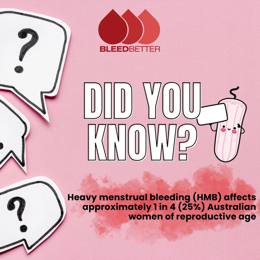 Heavy Menstrual Bleeding (HMB) is more than just an inconvenience&mdash;it can impact your energy, your confidence, and your daily life. But here&rsquo;s the thing: while it&rsquo;s common, it doesn&rsquo;t have to be your "normal."

Unders