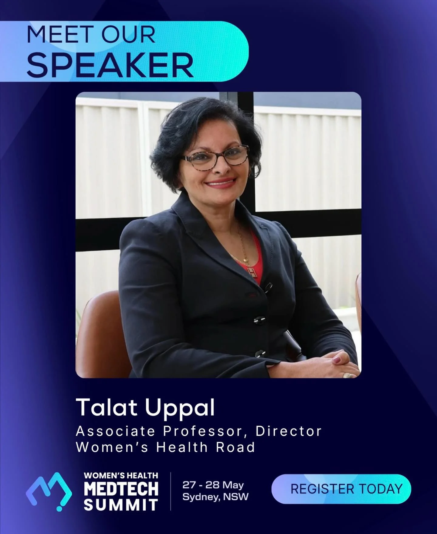 Big news 👀✨

Dr Talat will be speaking at the Women&rsquo;s Health MedTech Summit on May 27-28! 🩺🥼
She&rsquo;ll be diving into all things women&rsquo;s health, innovation, and the future of care - aka the stuff that actually needs to be talked abo