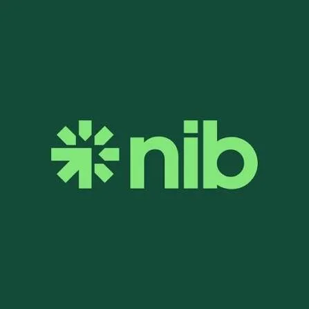 Green background with the Nib logo and the word 'nib' in lowercase.