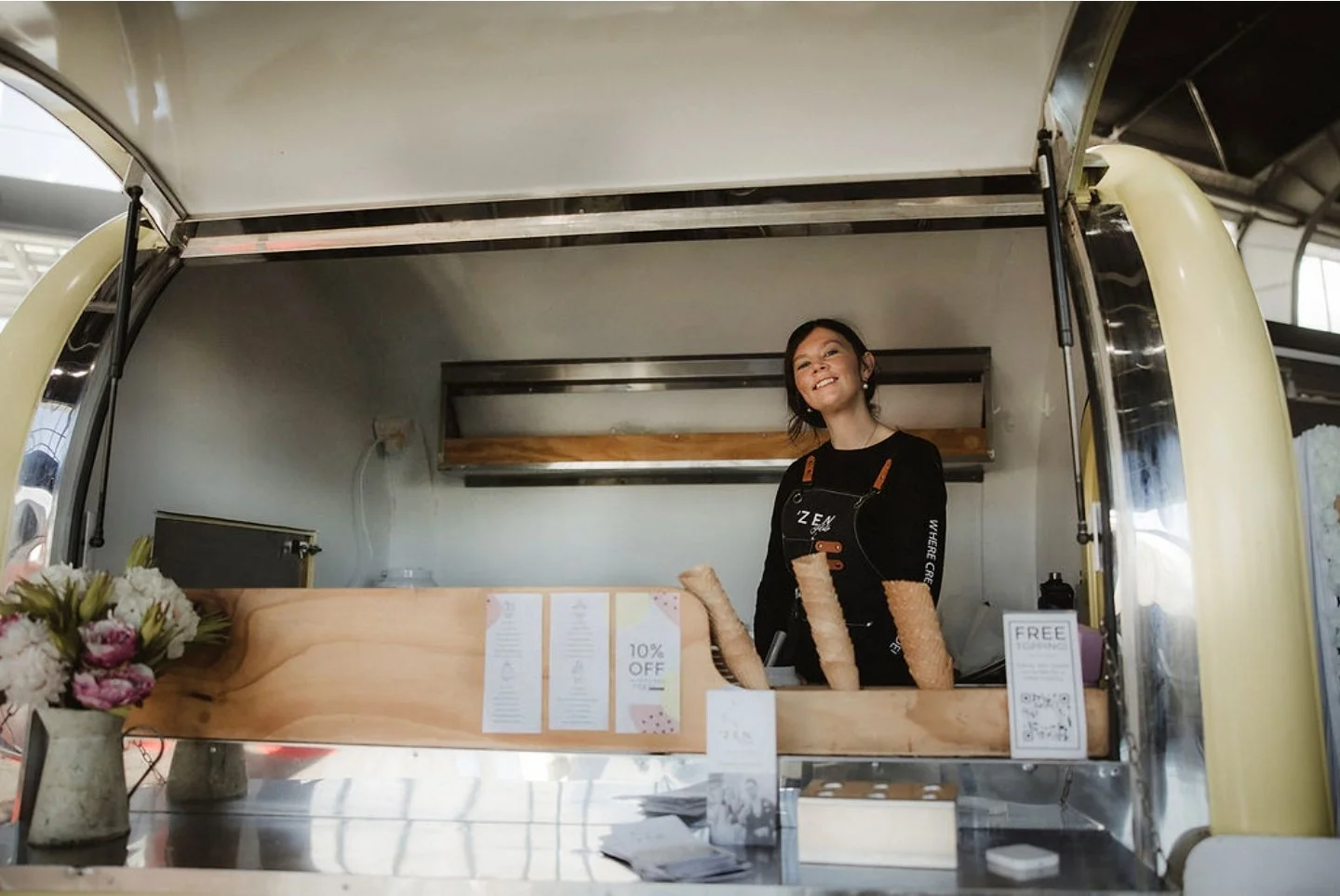 Zen Gelato food truck