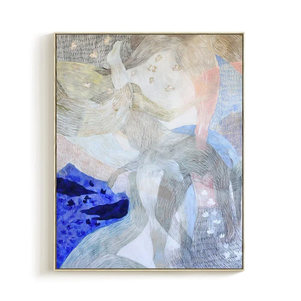 &lsquo;Fever Dream&rsquo; 150cm x 120cm. Available at @tappancollective 💫 

#contemporaryart #abstractart