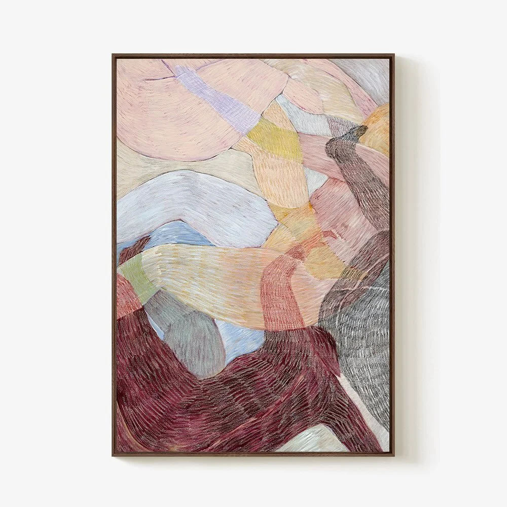 A little moment for this sexy lady Momento Momentum. A favourite piece of mine for @tappancollective 🍇 Currently available x

#contemporaryart #abstractart
