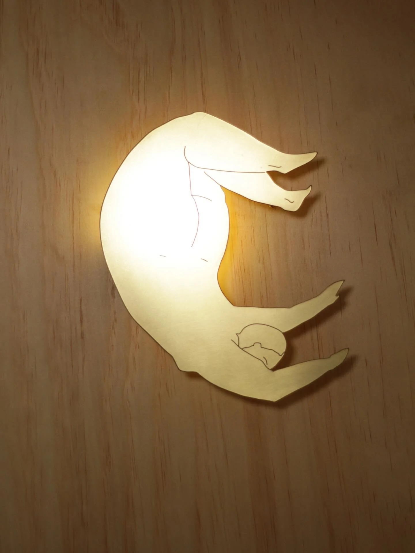 So humbled by the response to the Brass Lady Lights (lighted wall sculptures) - thank you to everyone that&rsquo;s bought a lady light for themselves! The Sun is already sold out and there are just a very small few left of Diver (pictured). If you wa