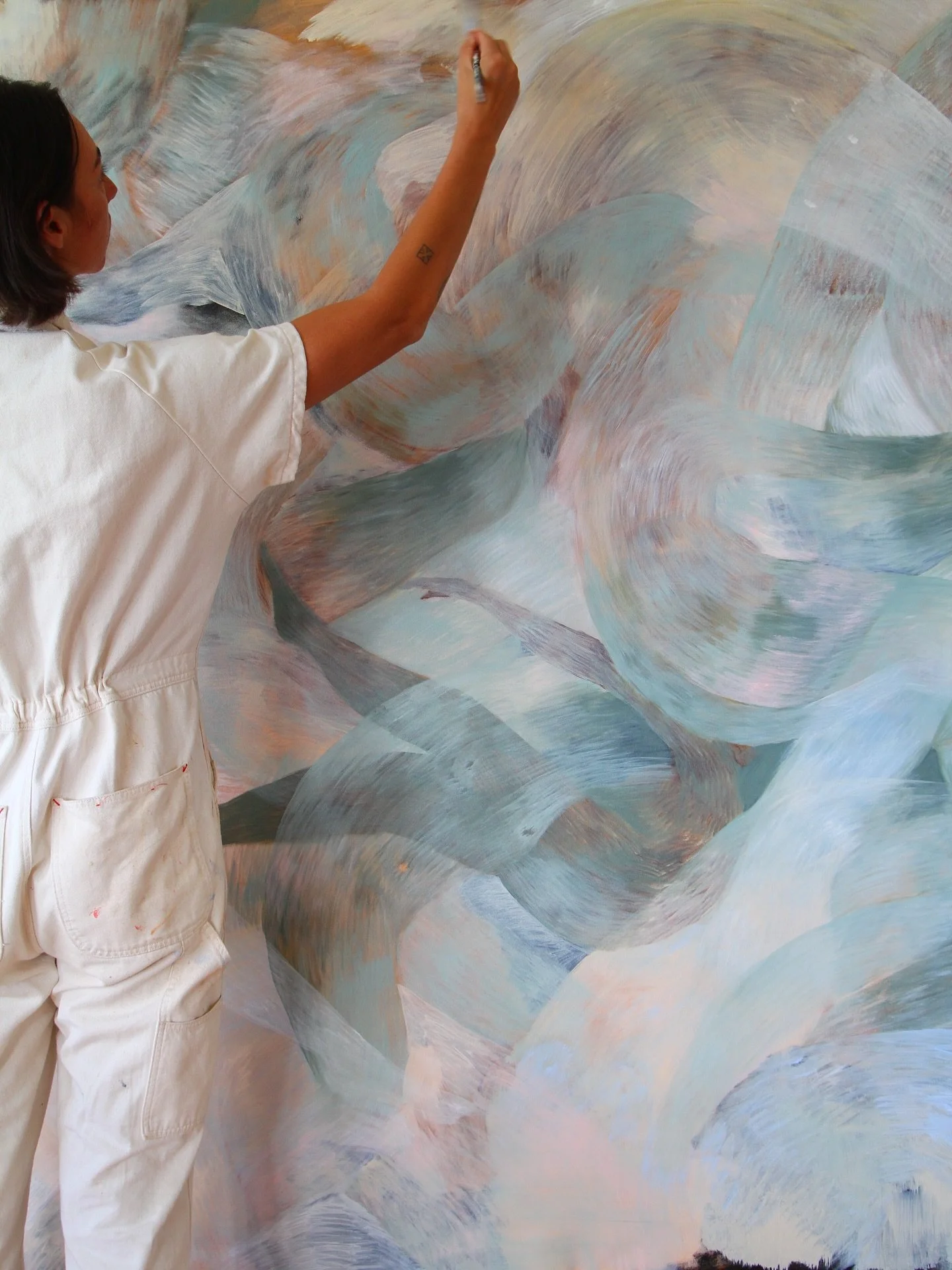 This one went on a journey where I loved it, hated it, realised I was trying to force it into being something it was not because I wasn&rsquo;t feeling confident in myself. This is often caused by loving other people&rsquo;s art, making unkind compar