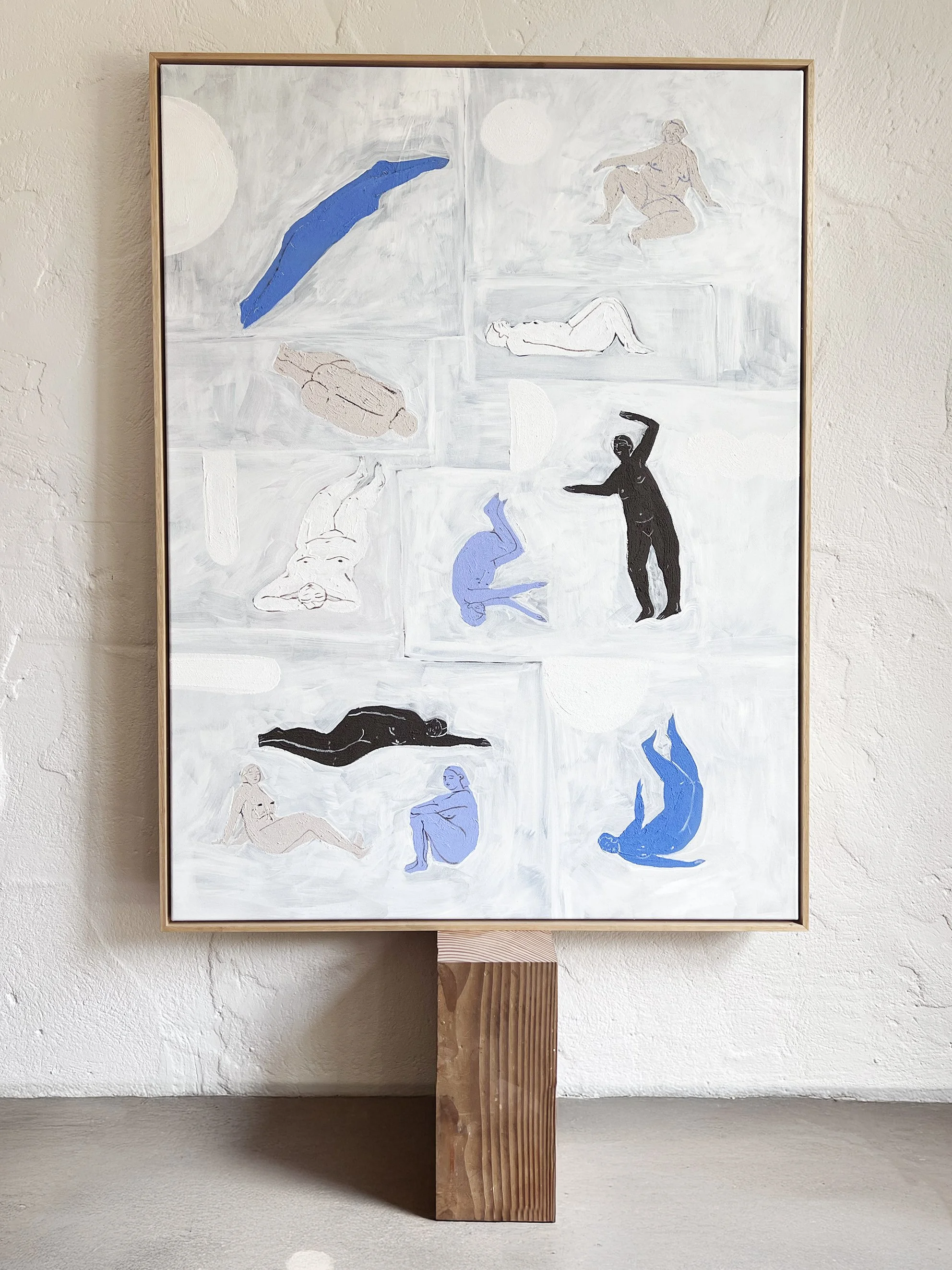 Just Let Me Rest- Original Canvas