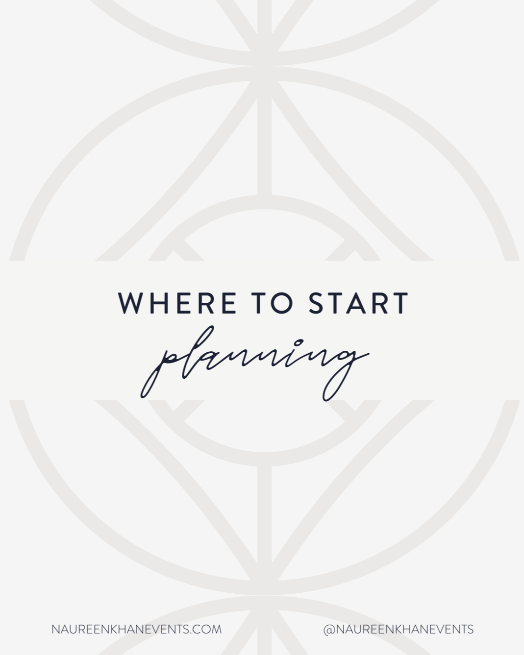 Where to start planning?