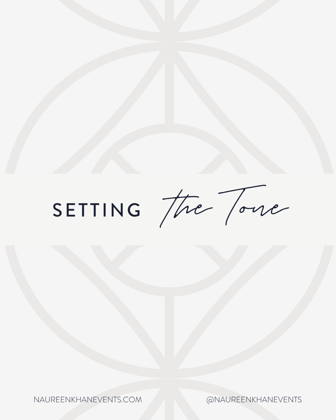 Setting the Tone: The Foundation of Every Luxury Event