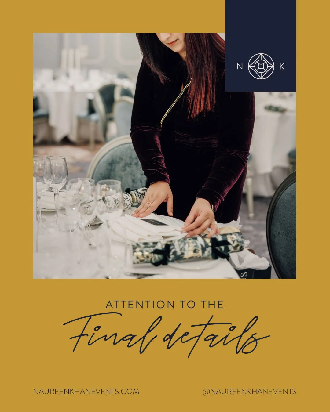 Attention to the Final details