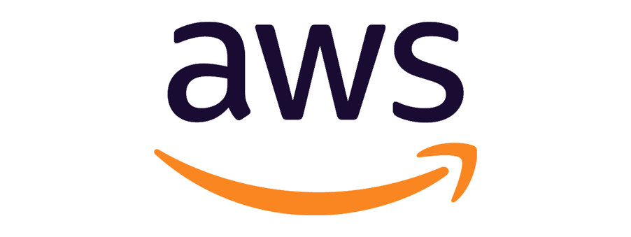 IDCC Design - AWS logo with orange smile arrow.