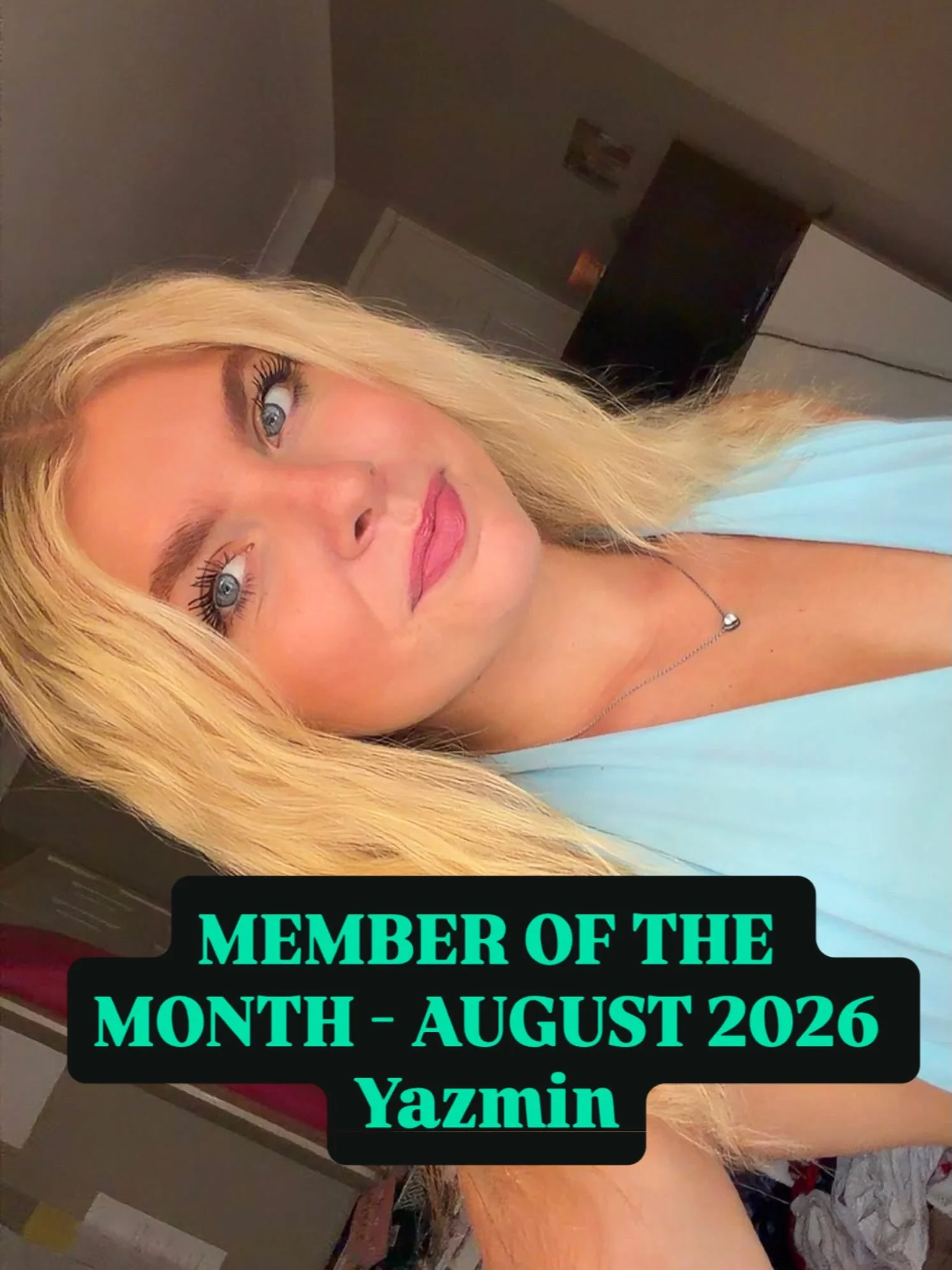 MEMBER OF THE MONTH - AUGUST 2026 - YAZMIN 

Yasmin is very new to BYS and CrossFit but got everyone votes for how quickly she had taken to it and eagerness to jump in, so much so she ended joining a team for a competition that had a last minute drop